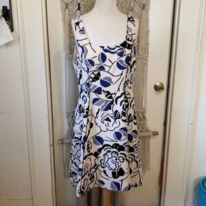 Vanessa Virginia Anthropologie swing dress size 14
